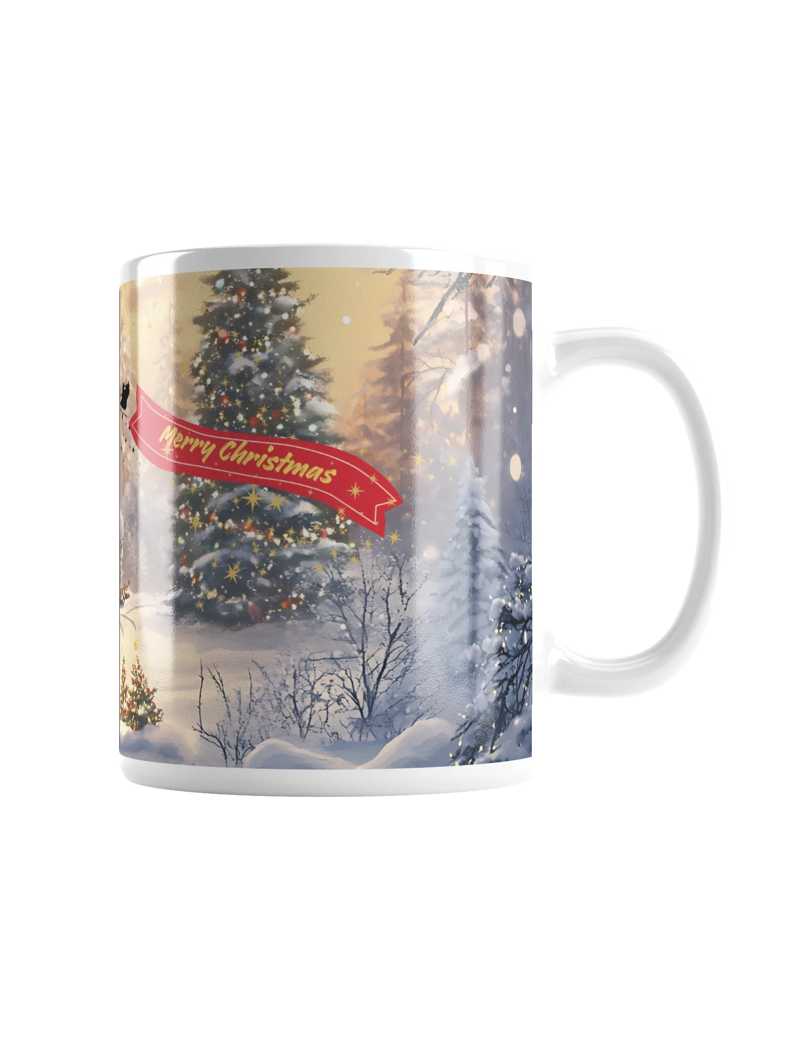 Festive Cabin Christmas Mug product image (5)