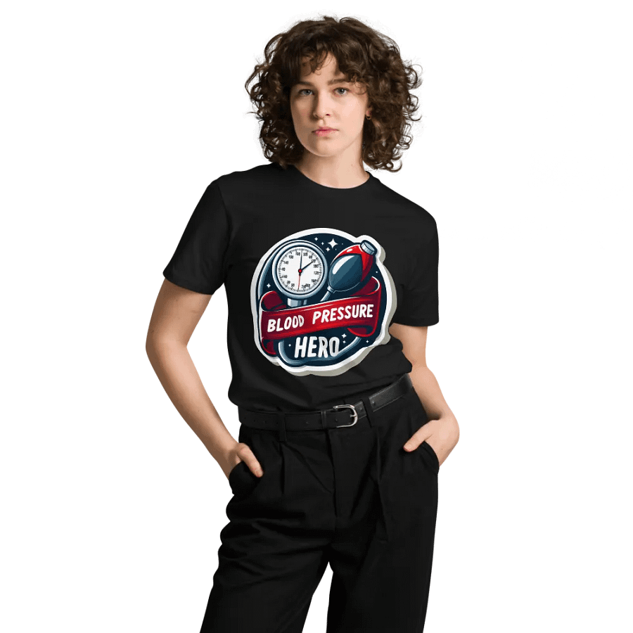 Blood Pressure Hero Unisex Tee product image (11)