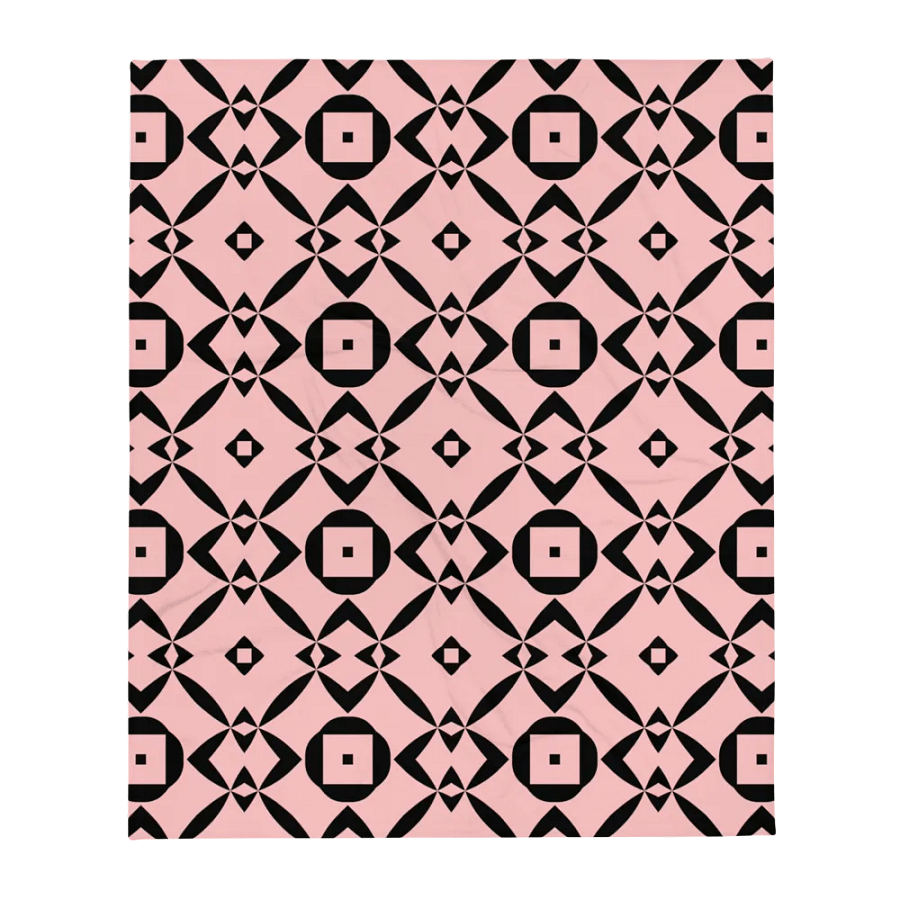 Cute Geometric Pattern Throw Blanket product image (5)