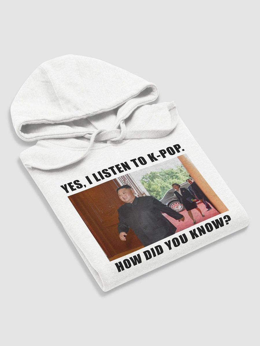 Yes, I listen to k-pop hoodie product image (29)