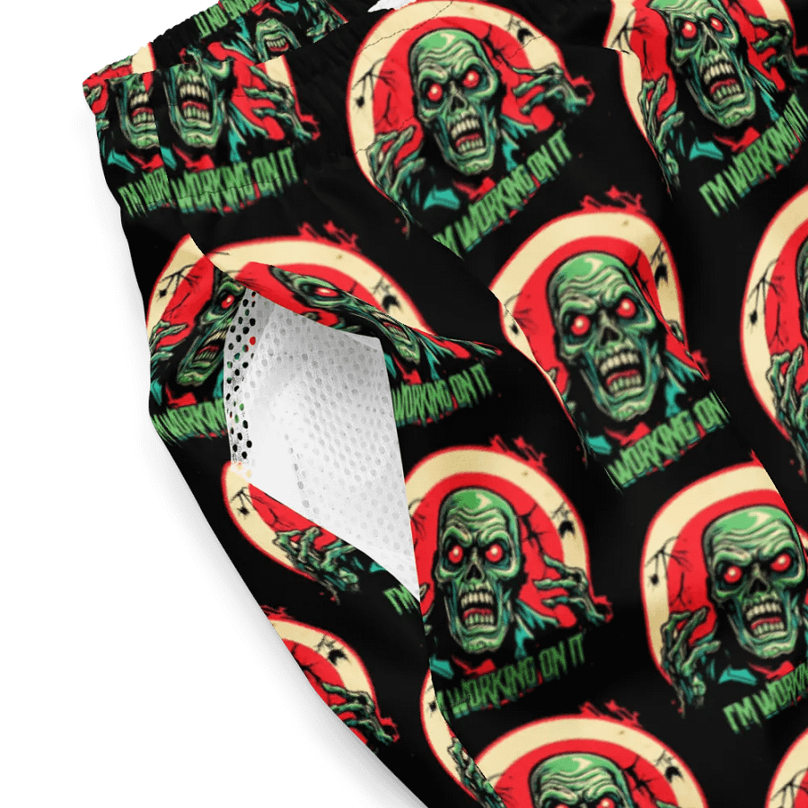 Gary the Ghoul All-Over Swim Trunks product image (5)