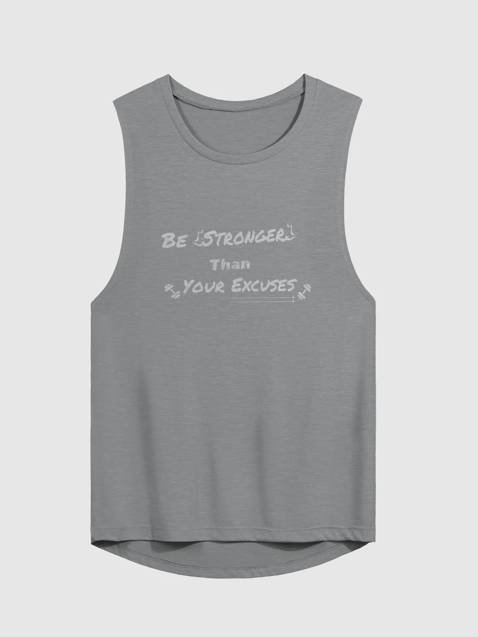 Be Stronger (White font) Flowy Tank product image (1)