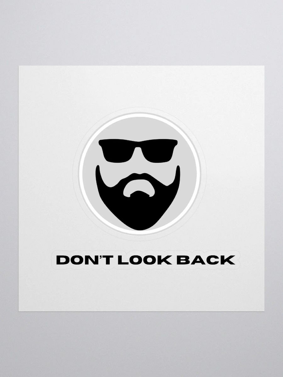 Don't Look Back Cool Shades Stickers product image (1)