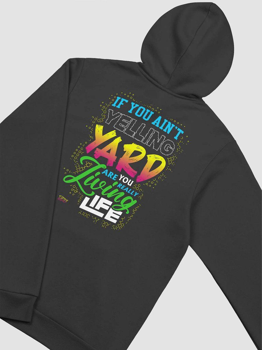 Just Yell Yard Hoodie (White Strings) product image (1)