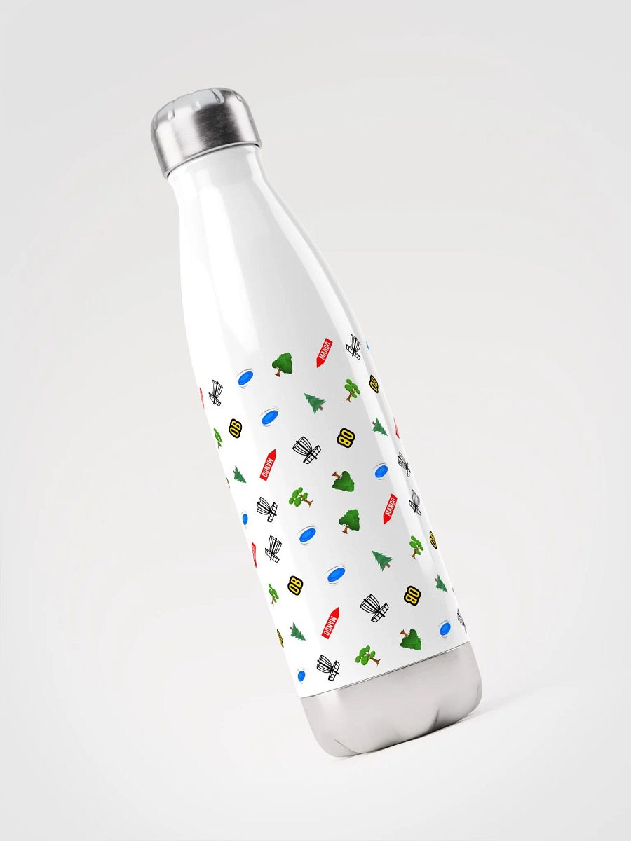 colorful disc-golf print - stainless steel bottle! product image (4)
