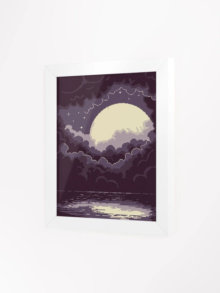 2-Bit Moon Pixel Art product image (4)