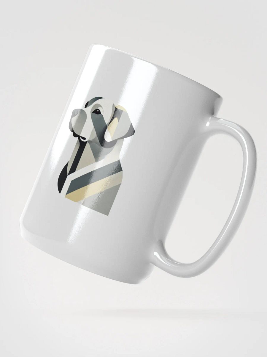 Labrador Silhouette Geometric Mug product image (2)