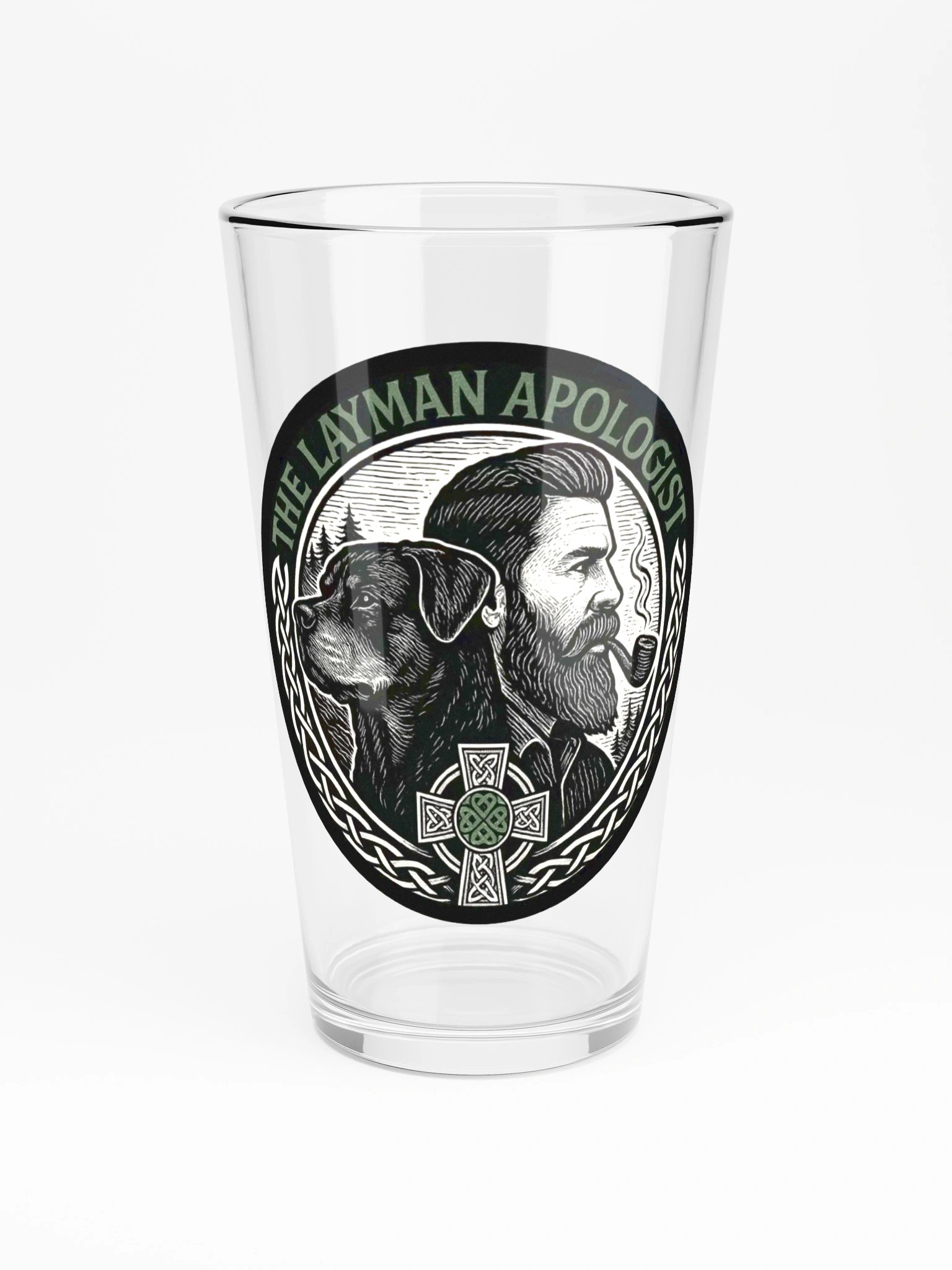 Layman Alt Emblem Pint Glass product image (3)