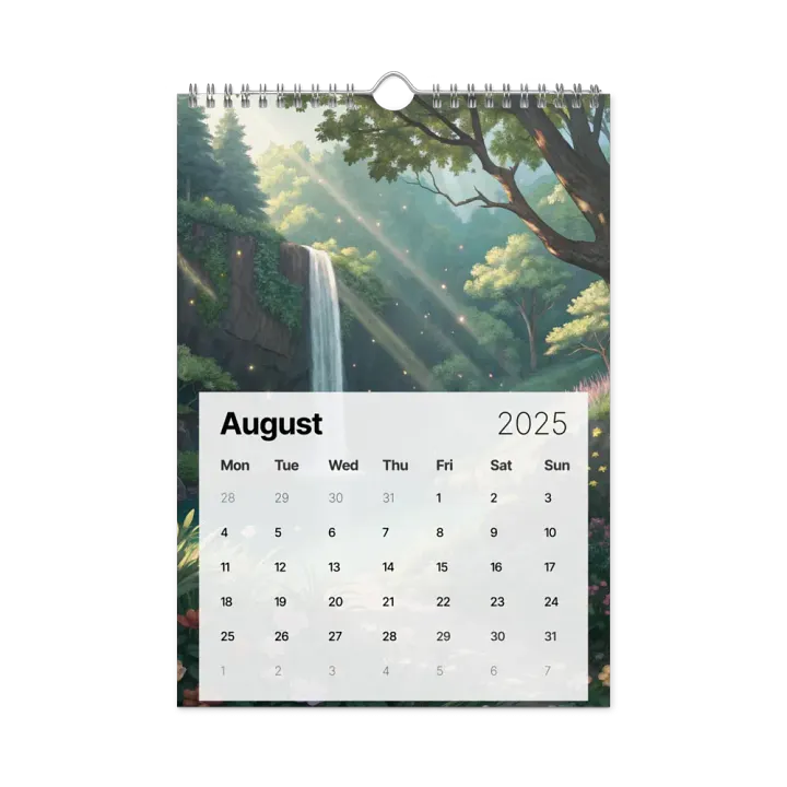 MAGICAL ANIME SEASONS WALL CALENDAR 2025 product image (2)