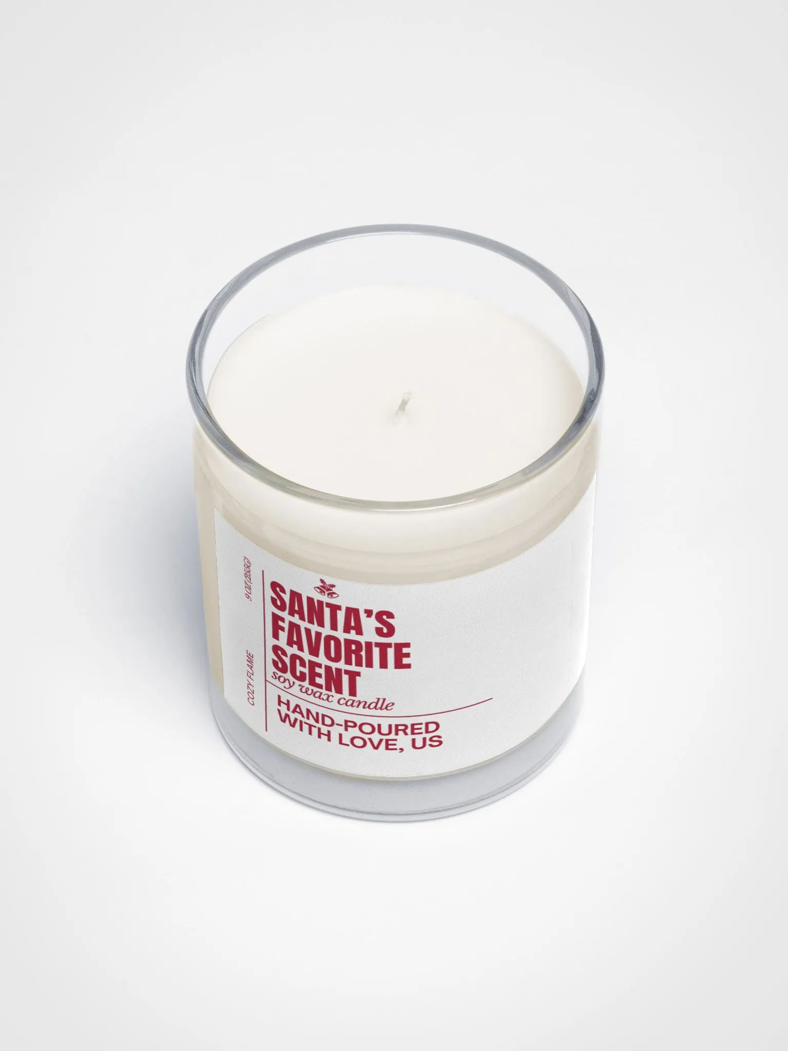 Santa's Favorite Scent.Natural Soy Candle Christmas Gift product image (3)