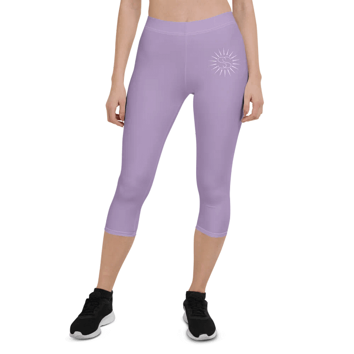 Sunray Swag Capri Yoga pants - Lilac product image (1)