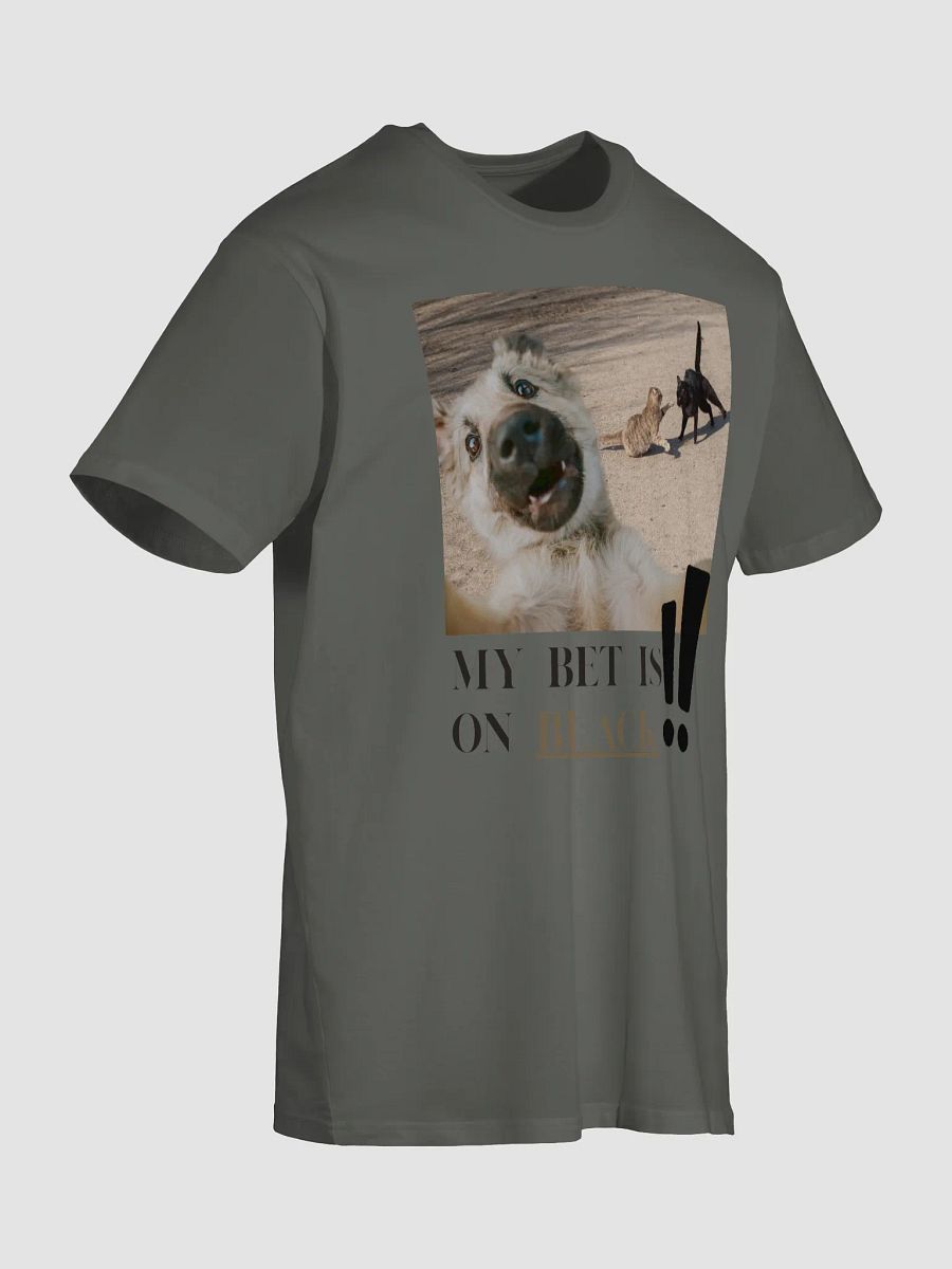 my bet is on black t-shirt graphics product image (11)