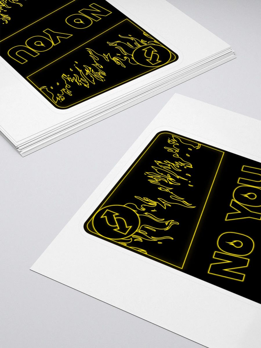NO YOU Reverse Card product image (7)