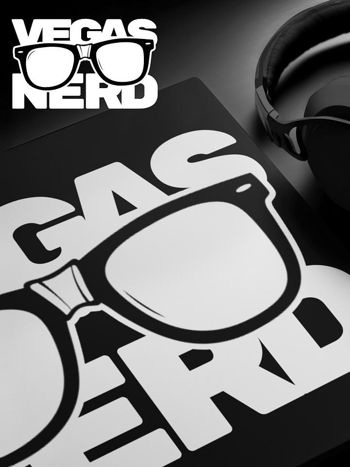 Vegas Nerd 12" X 18" Graphic Desk Mat product image (1)