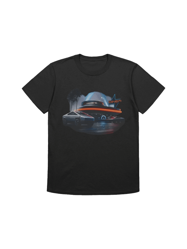 Tesla Hollywood Retro Diner T-Shirt product image (1)
