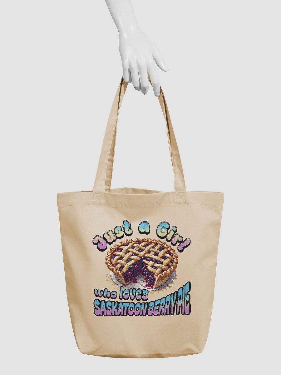 Just A Girl Who Loves Saskatoon Berry Pie Tote Bag product image (6)