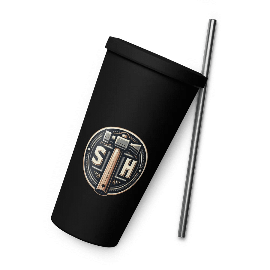 Insulated Tumbler with Straw product image (6)
