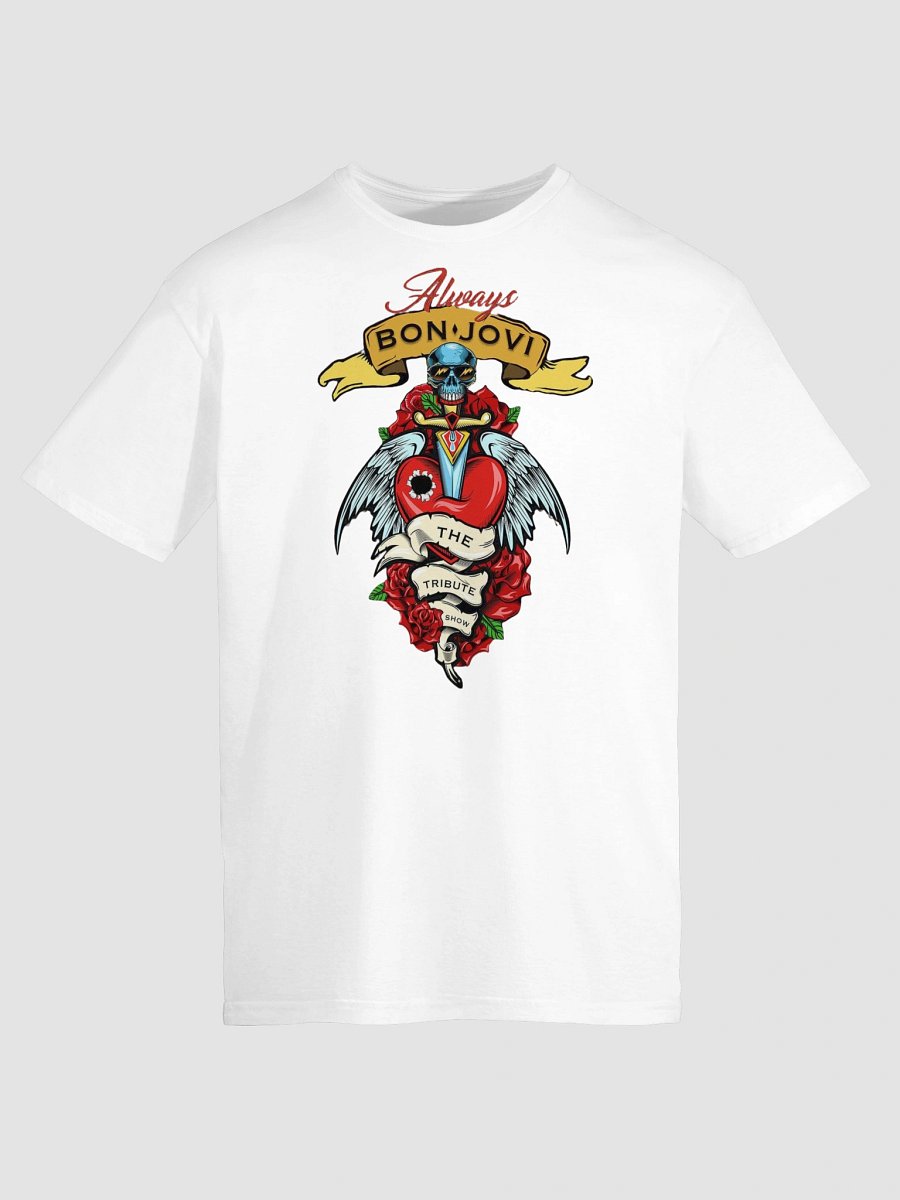 Bon Jovi T-Shirt - Always Tattoo Heart & Dagger Logo product image (6)