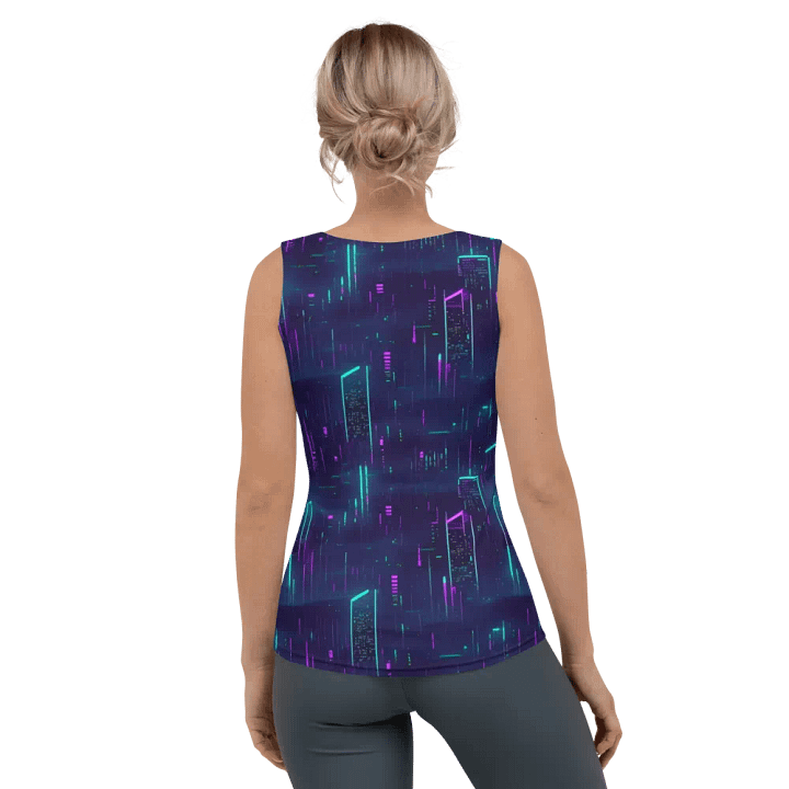 Neon City Nights Women's Tank Top product image (2)