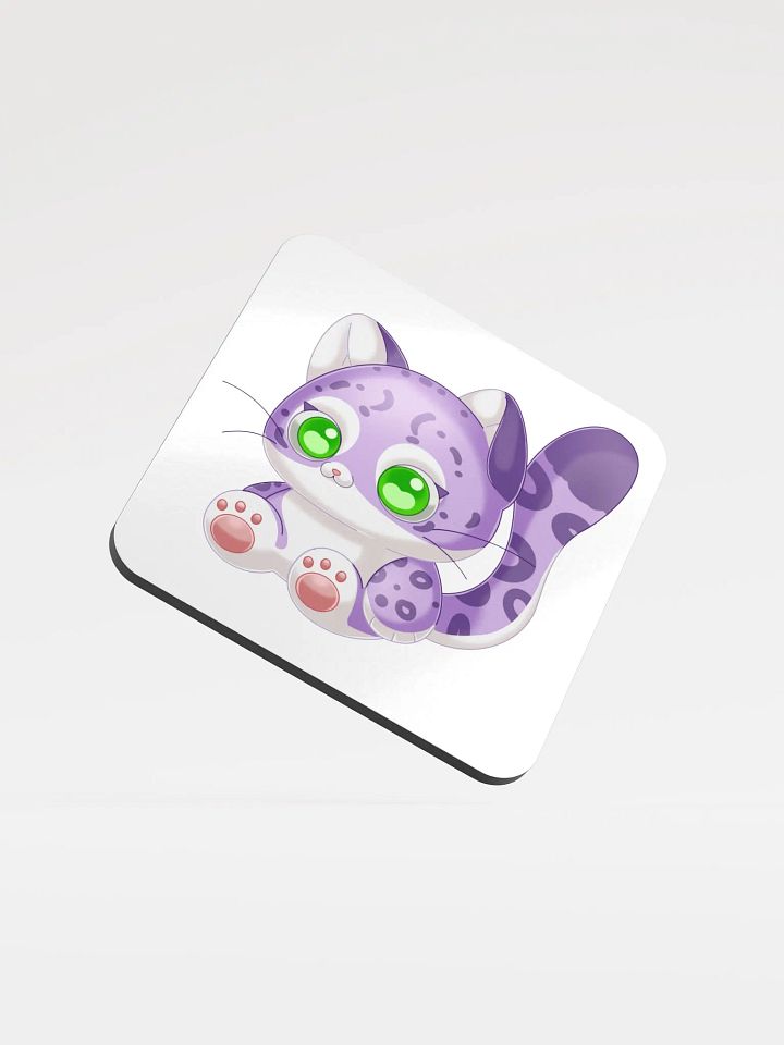 Katalae the SnowLeopard Cork Coaster product image (1)