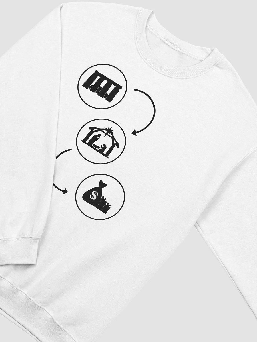 The Evolution of Christmas - Gildan Classic Crewneck Sweatshirt product image (2)
