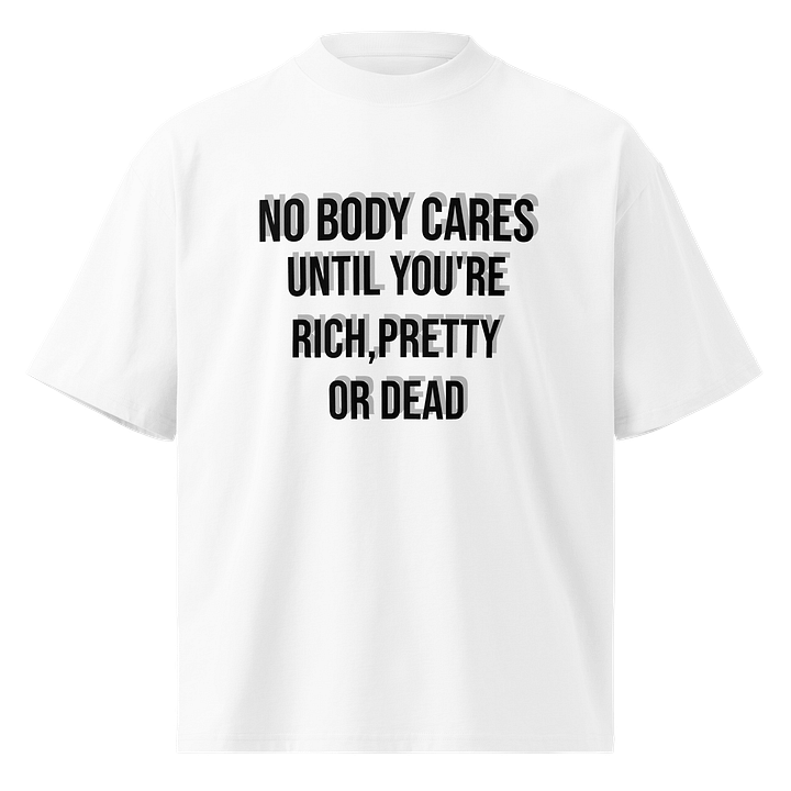 Rich, Pretty, Dead - Organic Statement T-Shirt product image (1)