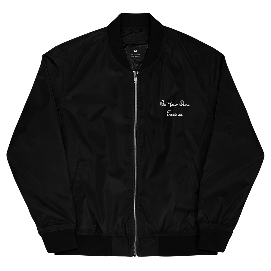 Minimalist Unisex Monochrome Bomber Jacket product image (1)