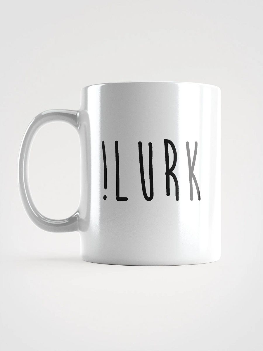 White Mug: !LURK product image (6)