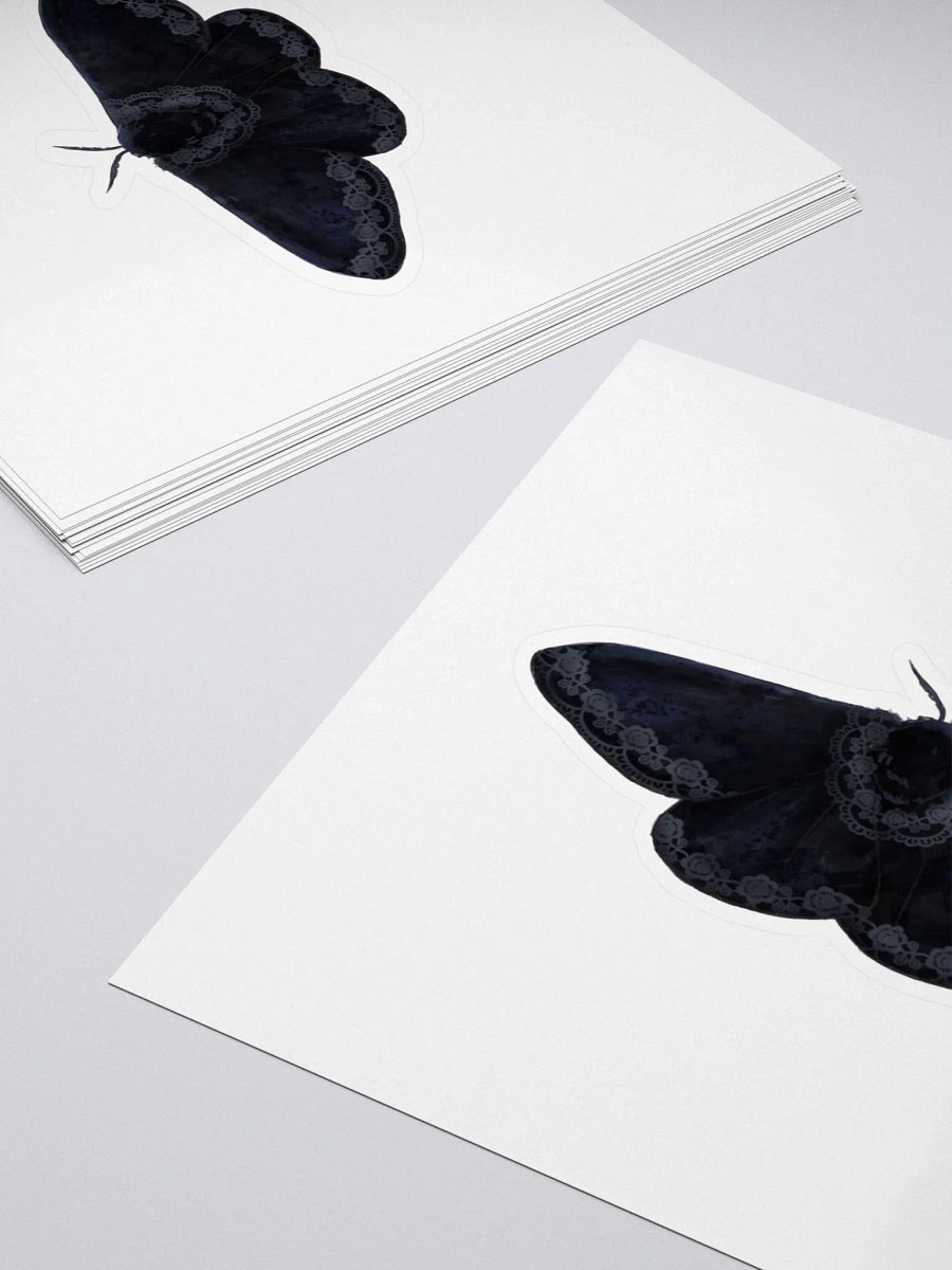 Gothic Lace Moth Sticker product image (12)
