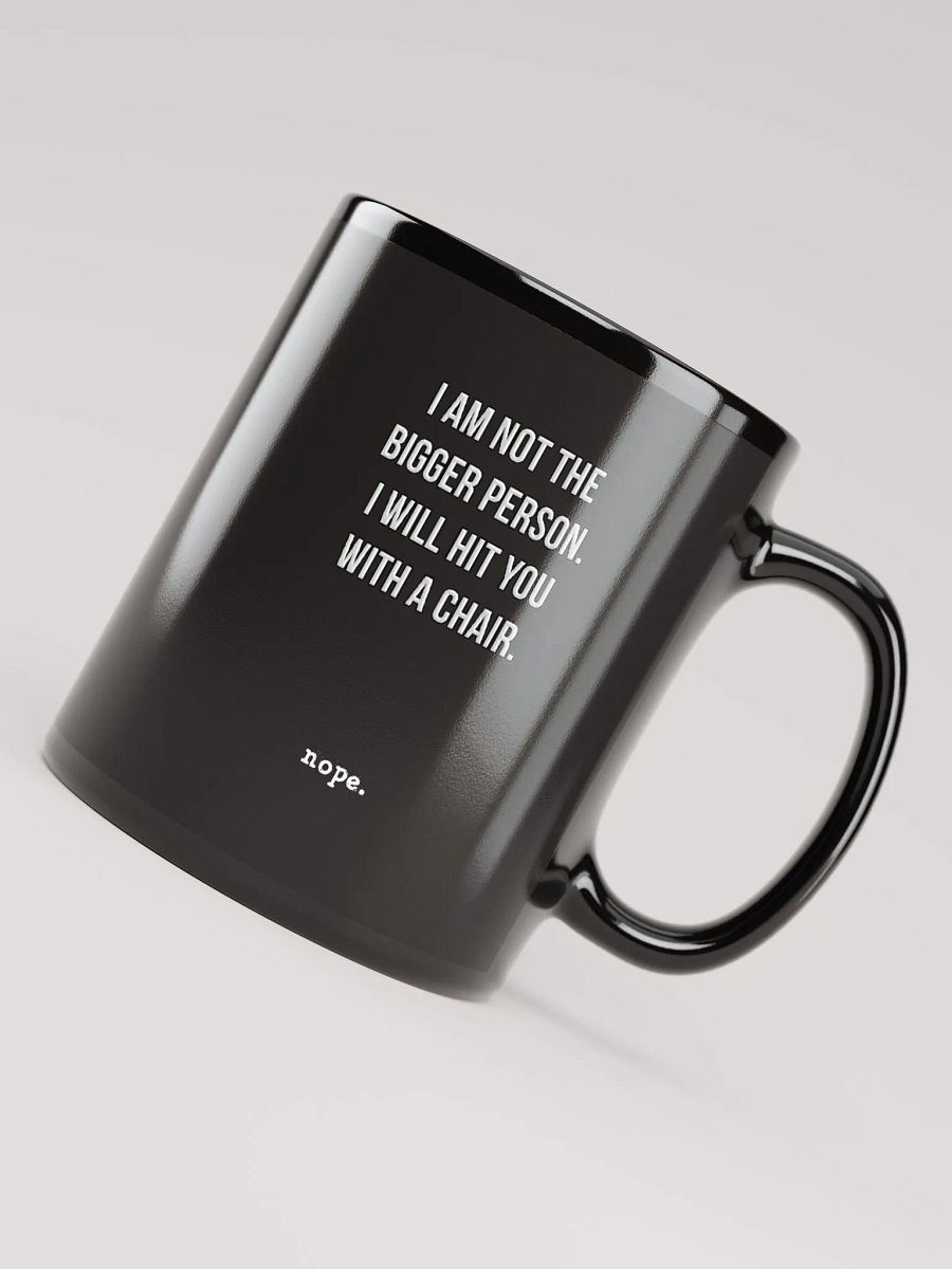 nope. resolute - chair mug product image (8)