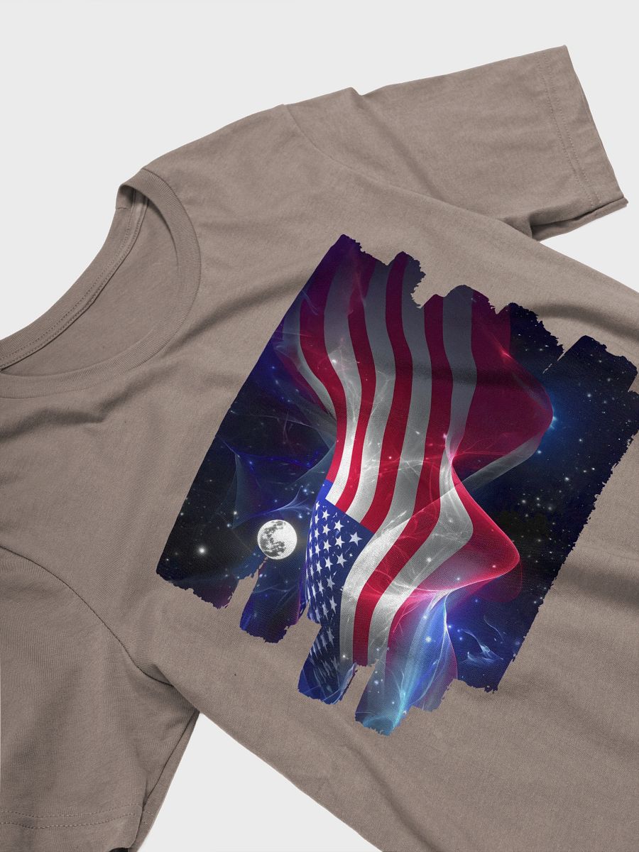 Flying High American Flag Supersoft T-Shirt product image (3)