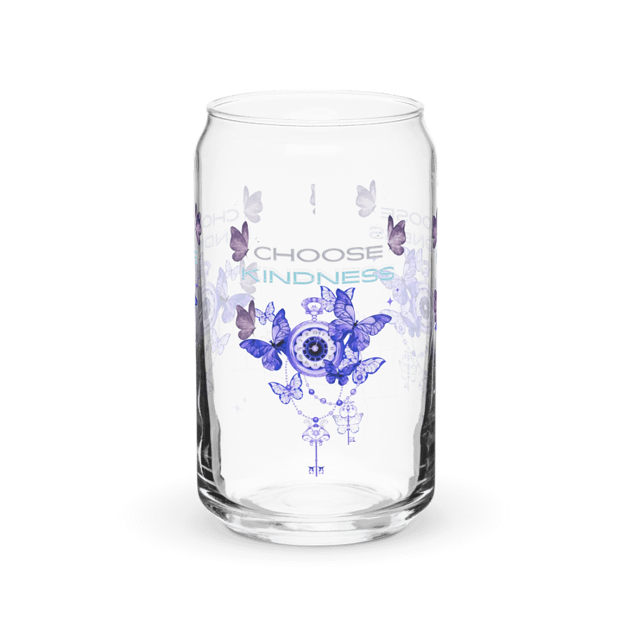Choose Kindness Can shaped Glass product image (2)