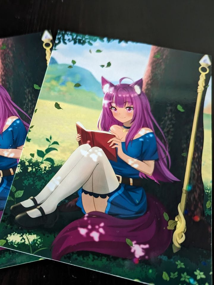Oehrchen Postcard - Reading Under A Tree product image (1)