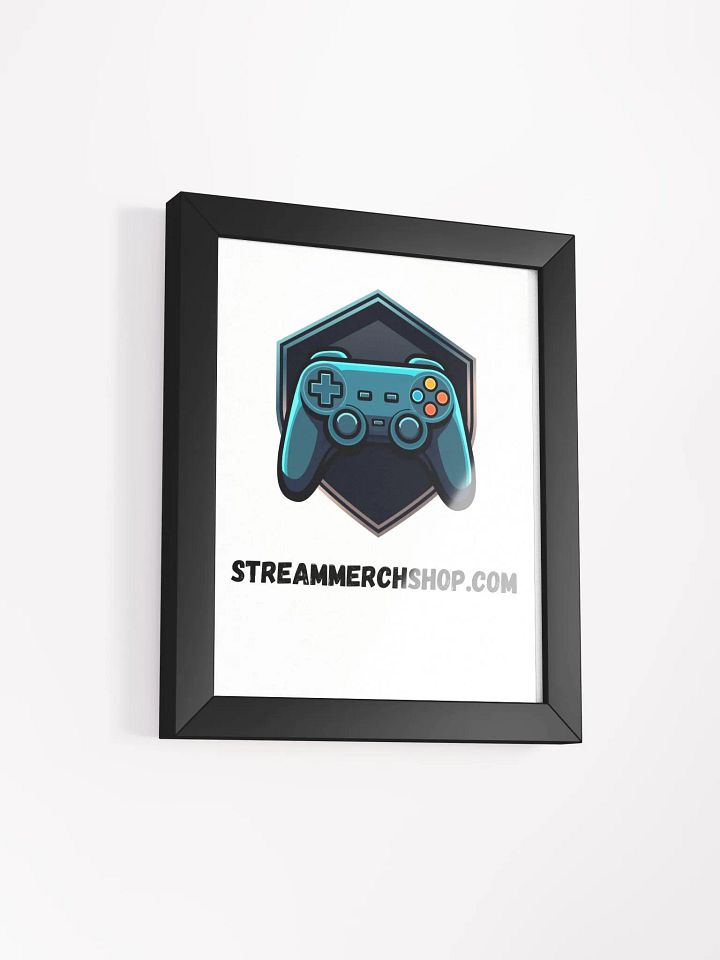 STREAMMERCH Framed Poster DEMO product image (12)