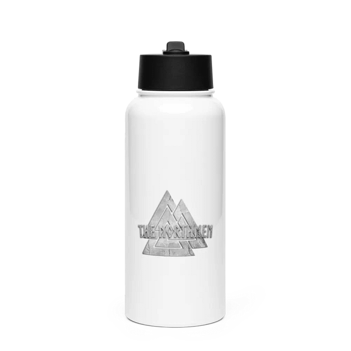The Northmen Valknut - Grey - Bottle w/ Straw product image (1)
