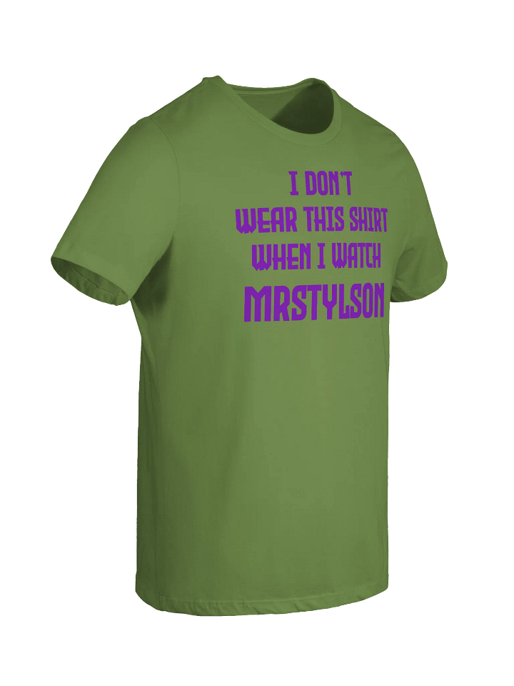 I Don't Wear This Women's T-Shirt (Purple Text) product image (66)