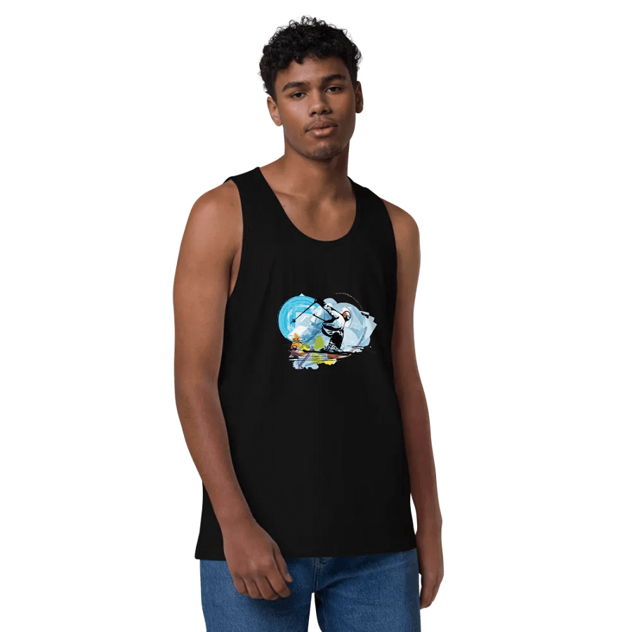 Airborne Skier Men's Tank Top product image (6)