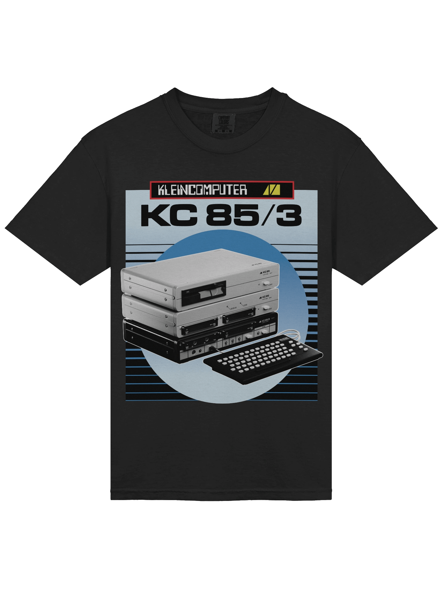 DDR Kleincomputer KC85/3 Shirt (blue) product image (2)