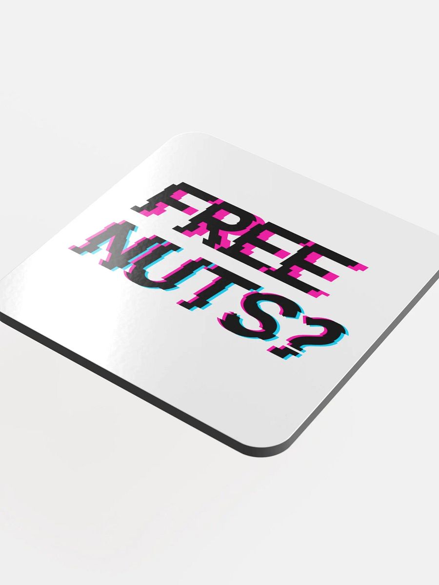 Free Nuts? Cork Coaster product image (4)