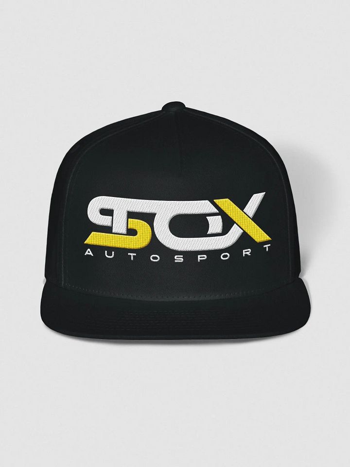 Stox Flat cap Black White-yellow product image (1)