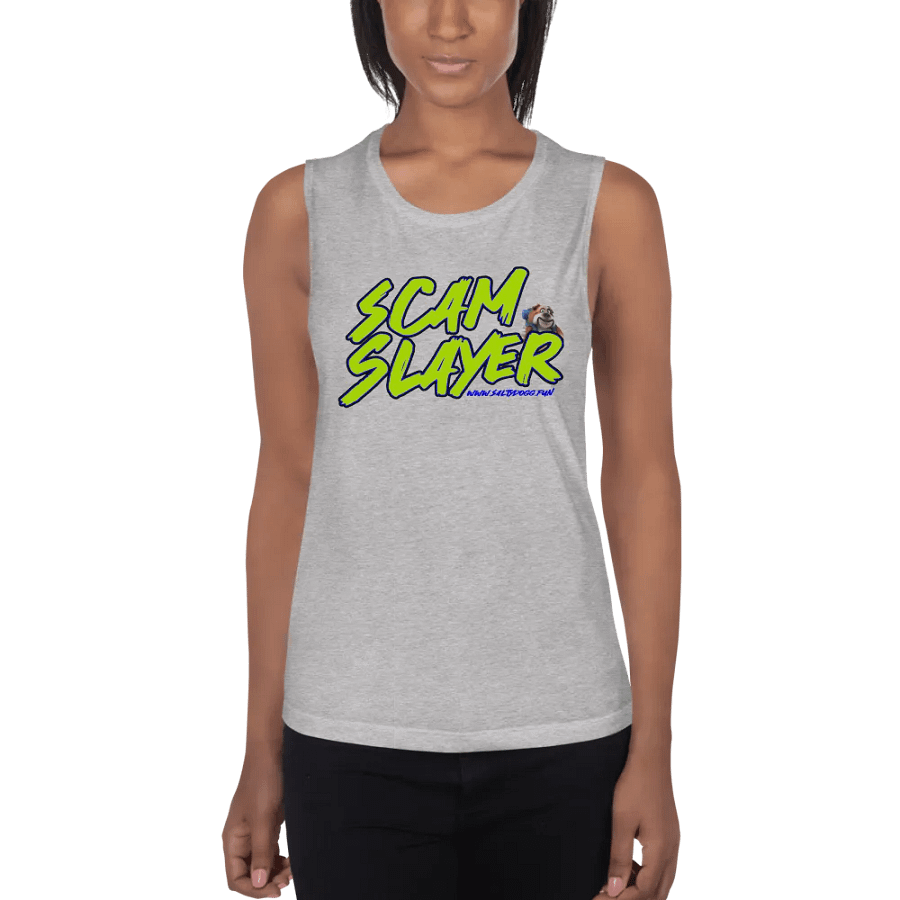 Scam Slayer Ladies Tank product image (5)