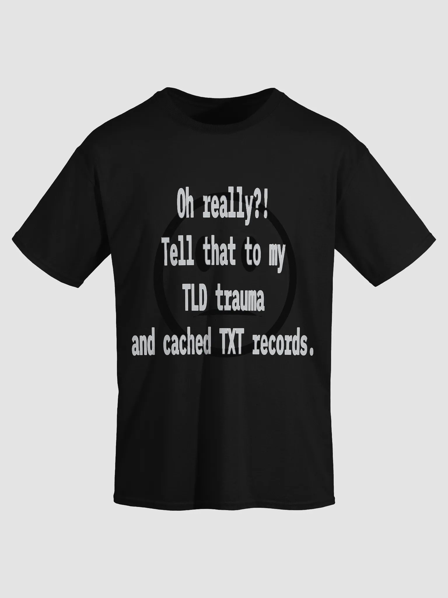 “TLD Trauma” Tech Quote Tee – Unisex Heavyweight product image (3)