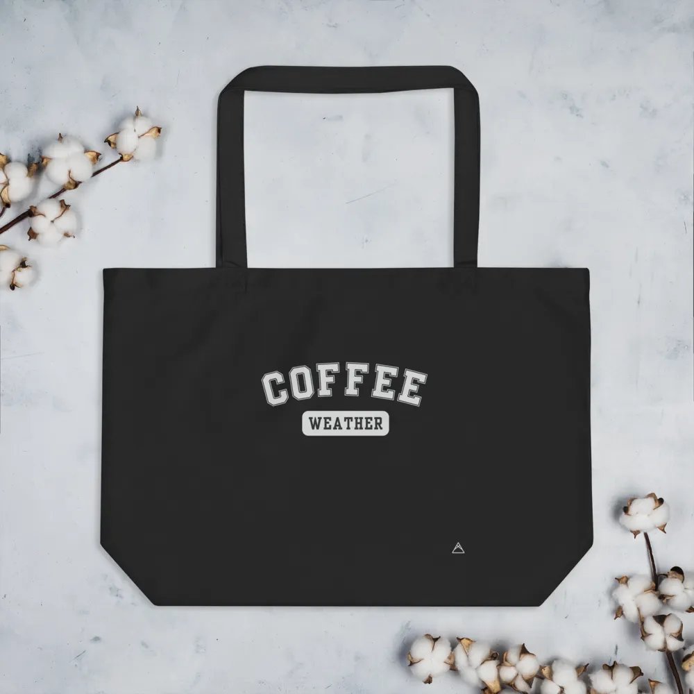 Coffee Weather | Black Tote product image (3)