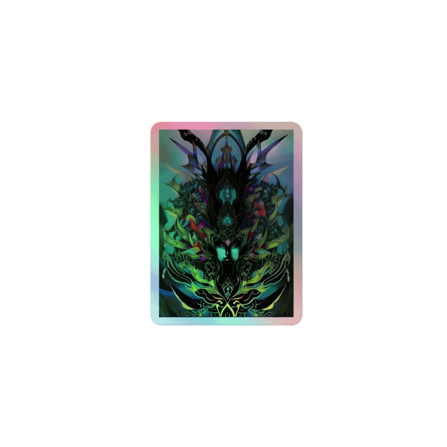 Holographic Sticker of queen product image (1)