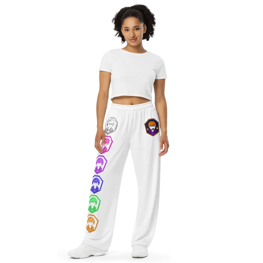 sub Icons Unisex Wide-Leg Pants (plain back) product image (2)
