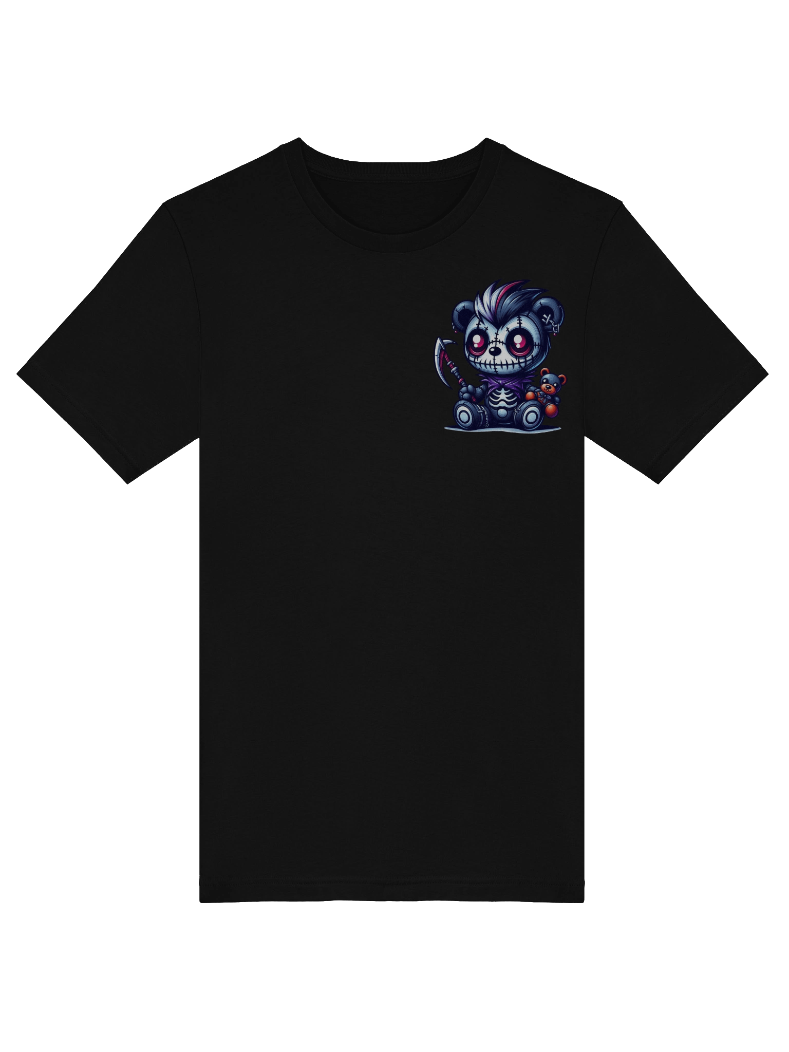 Punk Reaper Bear T-Shirt product image (5)