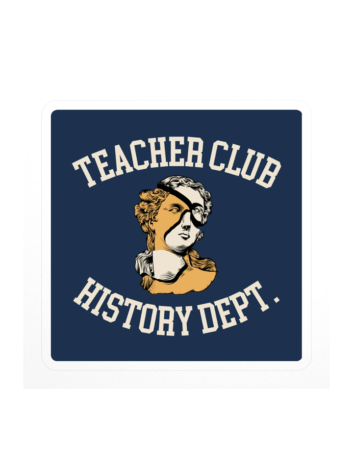 History Teacher Club Sticker product image (1)