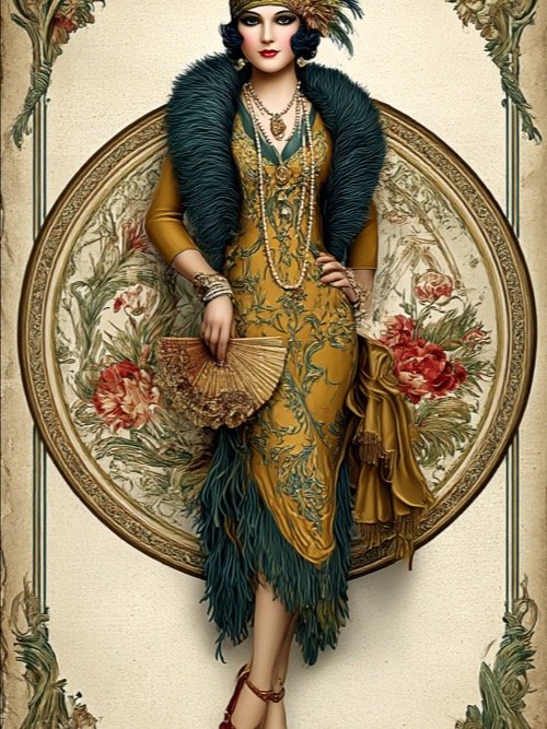 100 Jazz Age Yuletide Revelry Images Bundle Digital Download product image (8)