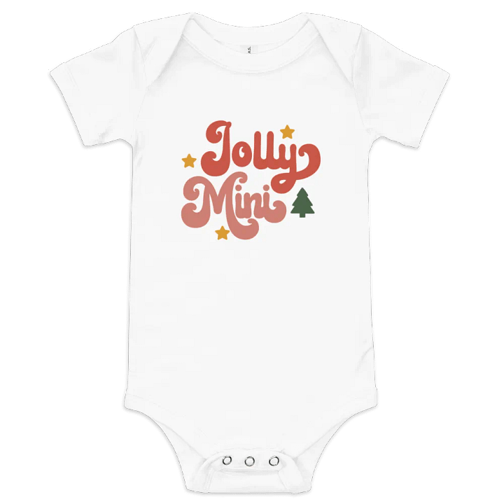 [Jolly Mini] Holiday Baby Onesie product image (1)