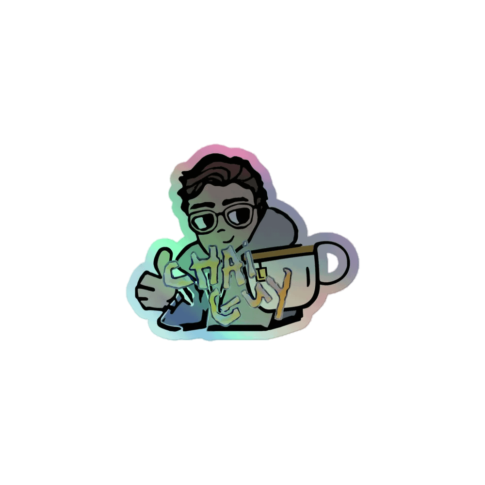 Chai Guy Holo Sticker product image (1)